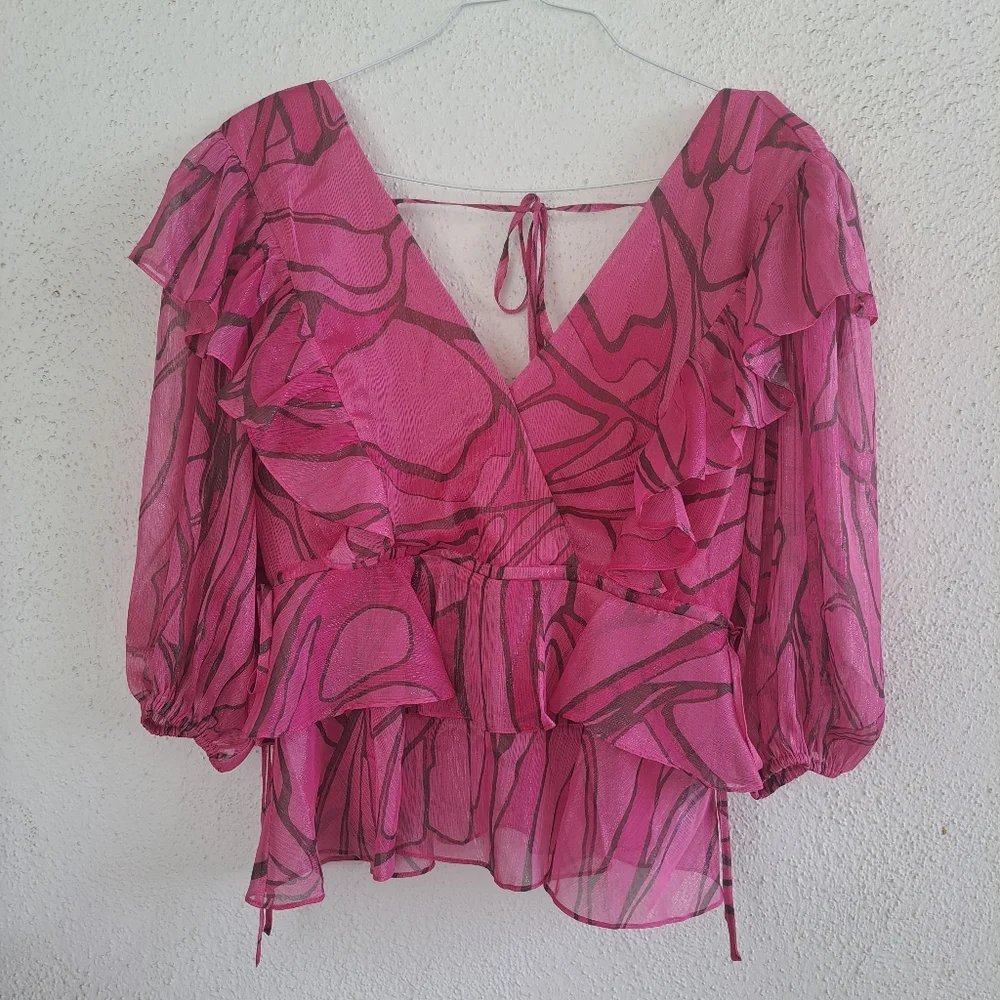 🆕TED BAKER JASMYNA TOP - Picture 2 of 9